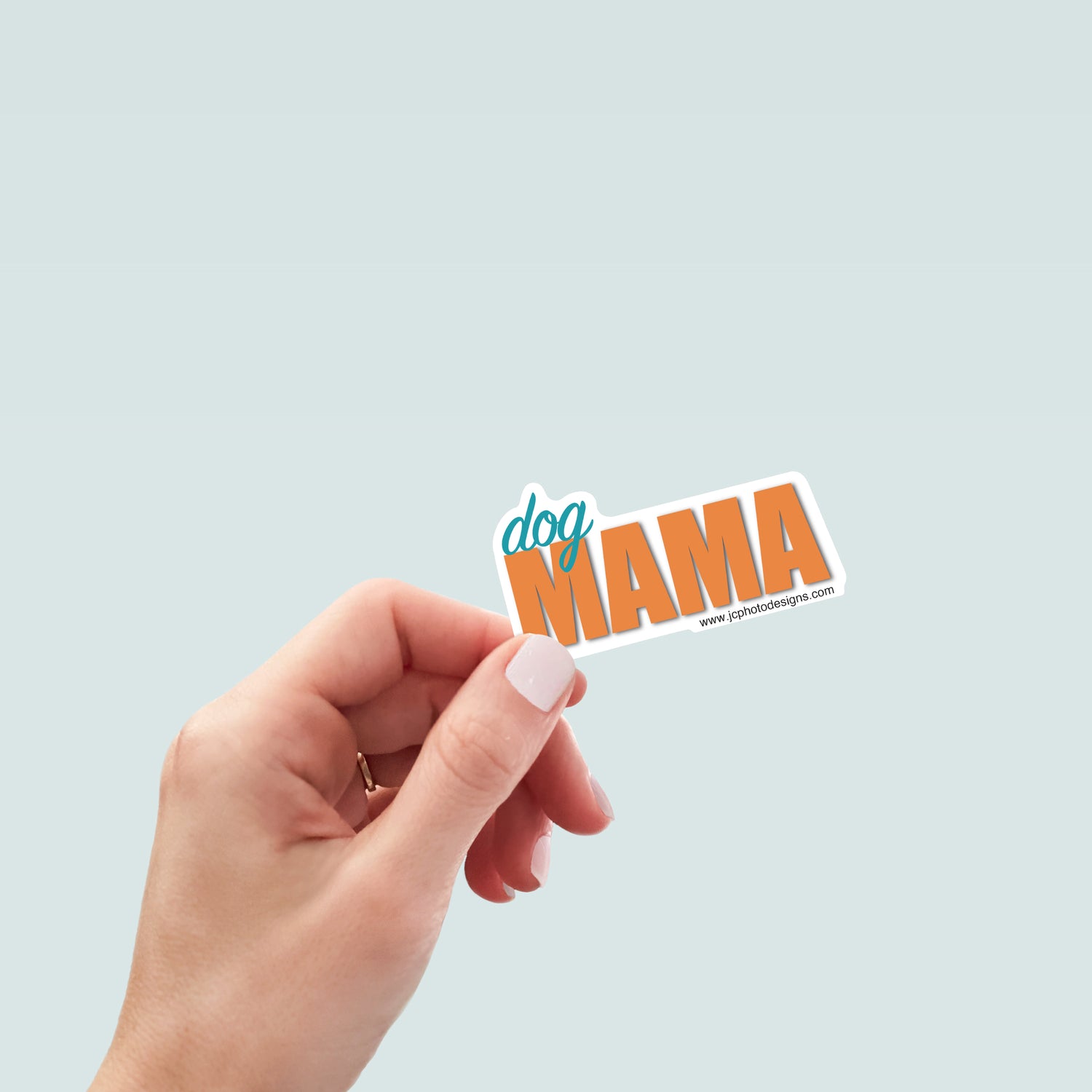 Dog Mama Sticker - Vinyl Die Cut Waterproof 3 Inch