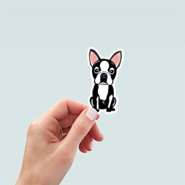 Boxer Dog Sticker - Hand-Drawn Vinyl Decal