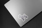 Schnauzer Dog Sticker - Hand-Drawn Vinyl Decal