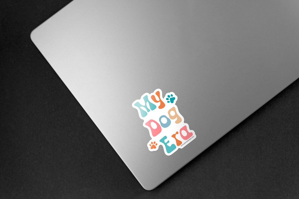 My Dog Era Sticker - Hand-Drawn Vinyl Decal