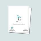 back of Whiskers in Heaven card showing JC Pet Designs logo and unique tagline that reads "Your beloved pet will never be forgotten", in the bottom left corner is Oz's paw print in teal and text that reads "blank inside, made in the USA", the sku and copyright @jcpetdesigns2025 are on the bottom right corner