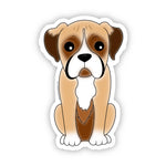 Boxer Puppy Sticker - Adorable Canine Decal for Dog Lovers - JC Designs