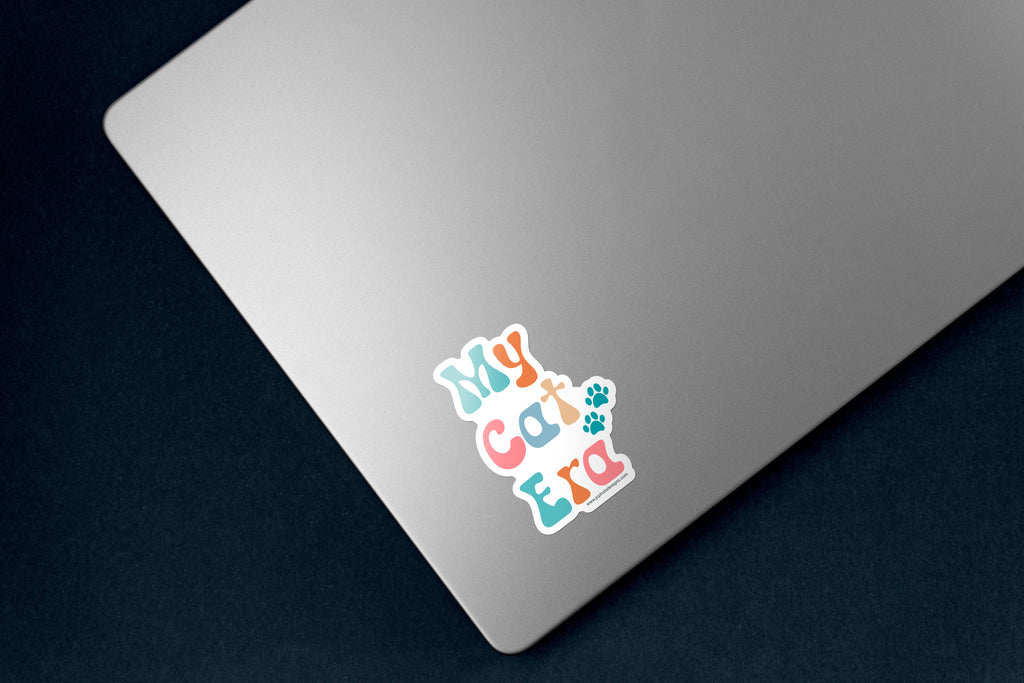 My Cat Era Sticker - Hand-Drawn Vinyl Decal