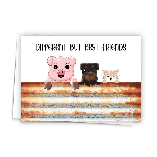 Different but Best Friends - JC Designs