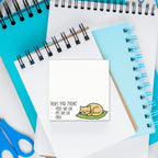 Cat Daily Tasks Sticky Notes – Funny Pet Lover Hand-Drawn Notepad
