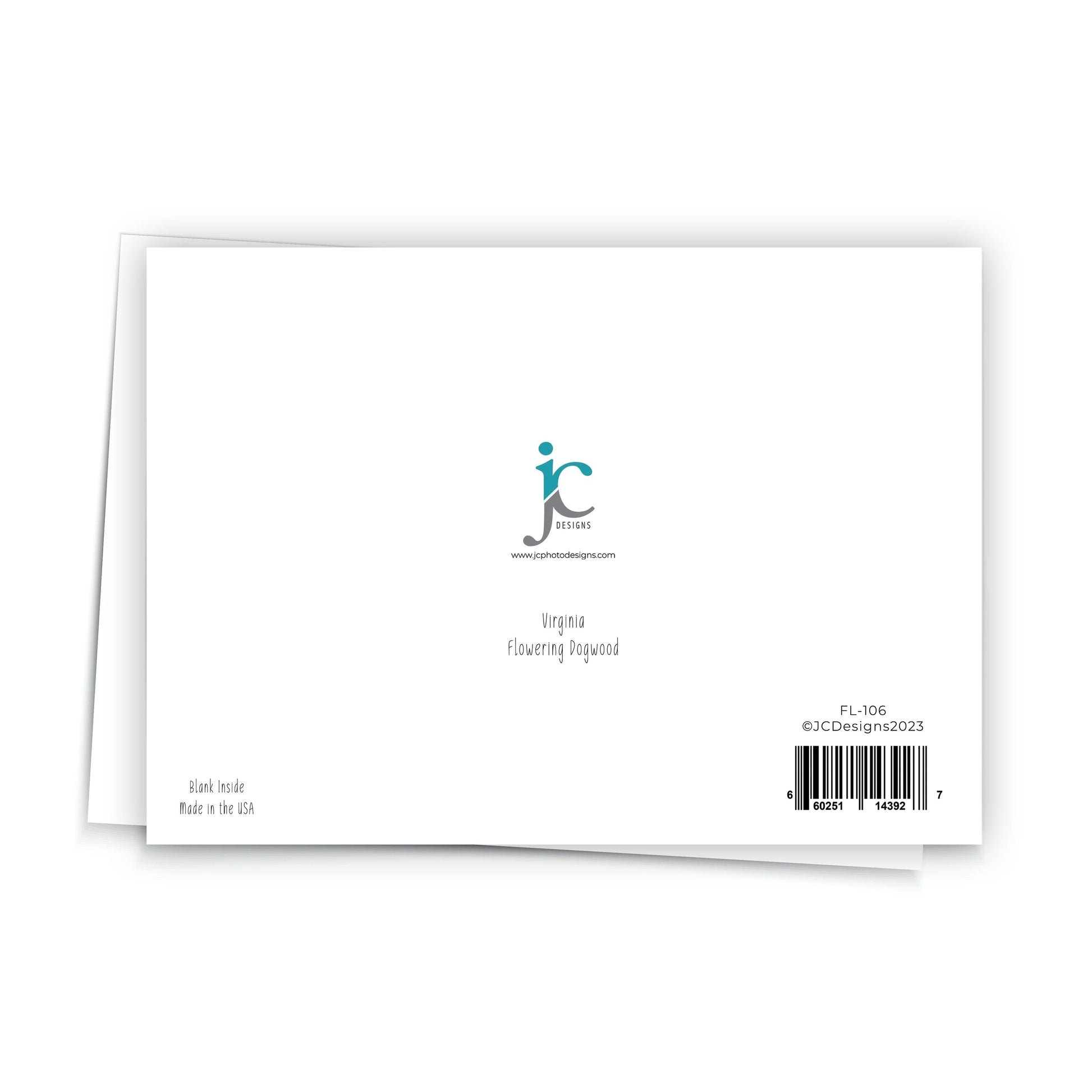 Virginia Greeting Card - JC Designs