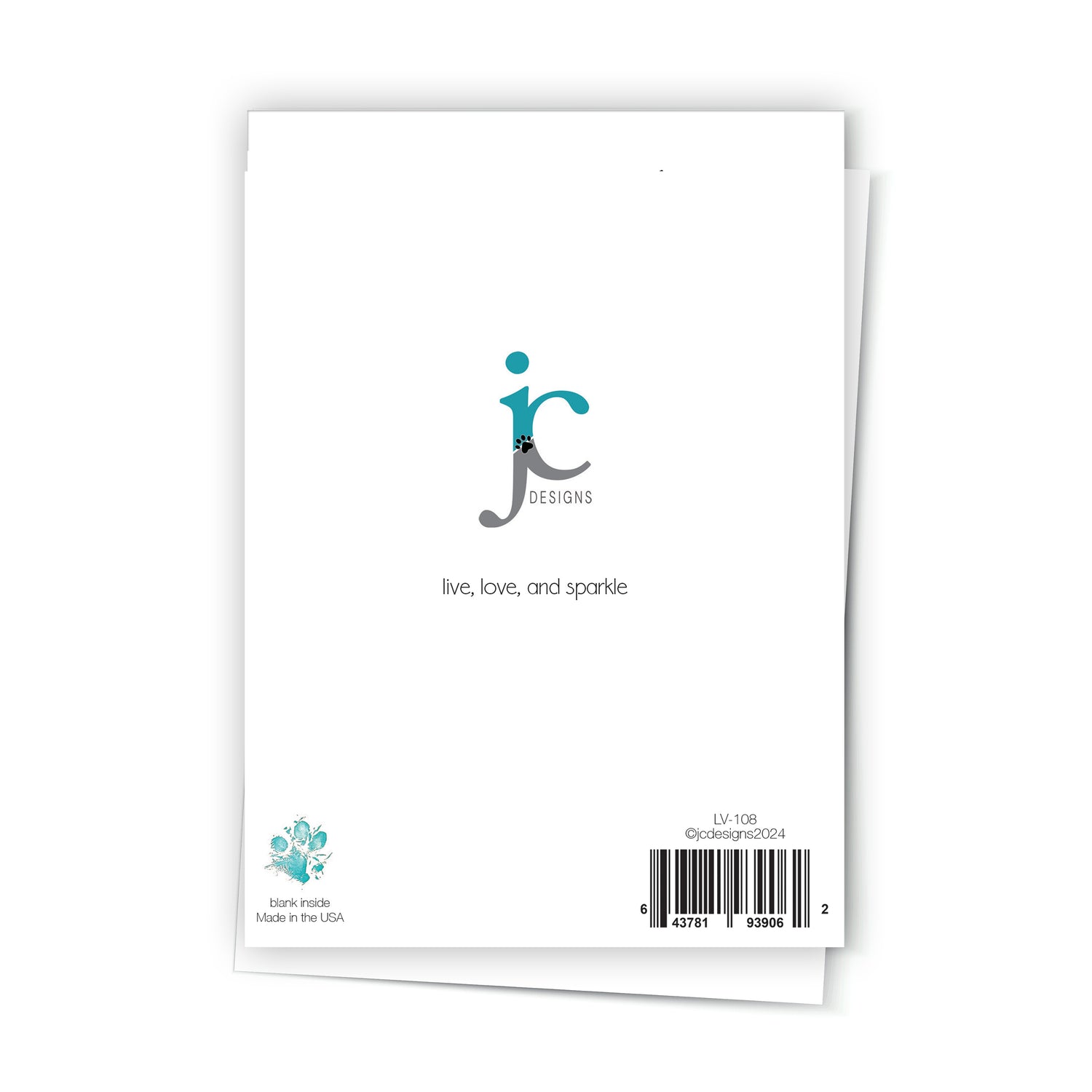 You are My Favorite Sparkle Greeting Card - Blank Inside with Matching White Envelope - 4.25" x 5.5" Size